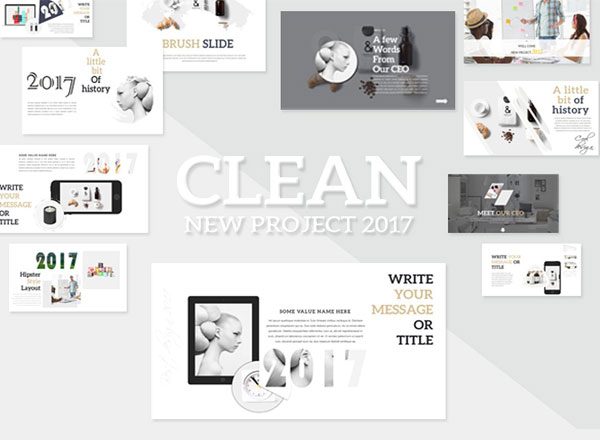 2020年新鲜完美时尚的PPT模版套装下载