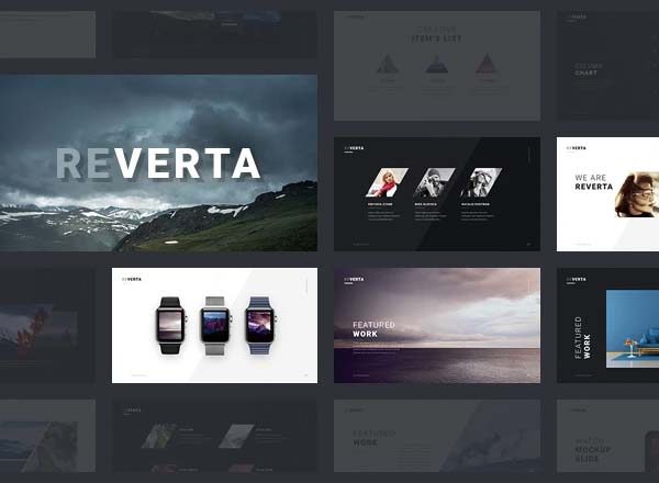 动感酷炫数码科技感的高端PPT演示模板下载[Key,PPTX]