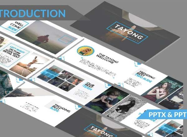 个性的商业PPT模版套装