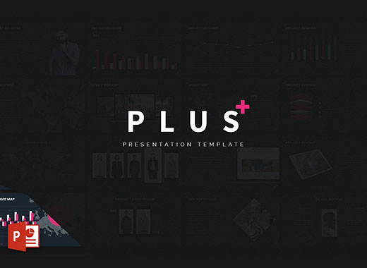 色彩丰富的商业化高端PPT演示模板下载