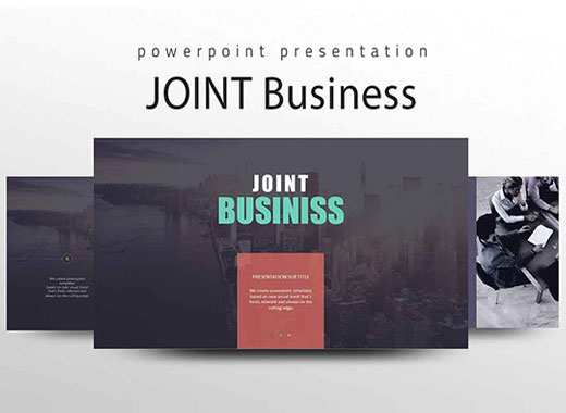 深色系极简主义商业化高端PPT演示模板下载