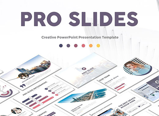 PRO Slides多用途商业化高端PPT演示模板下载
