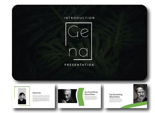 Gena–48页创意极简的商业化高端PPT演示模板下载[ppt,pptx]