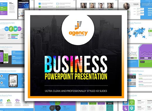 极简主义多用途的商业化高端PPT演示模板下载