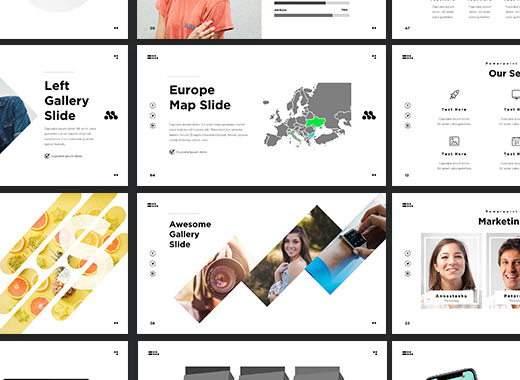 完美介绍您的企业或者团队的高端PPT演示模板下载[ppt,pptx]
