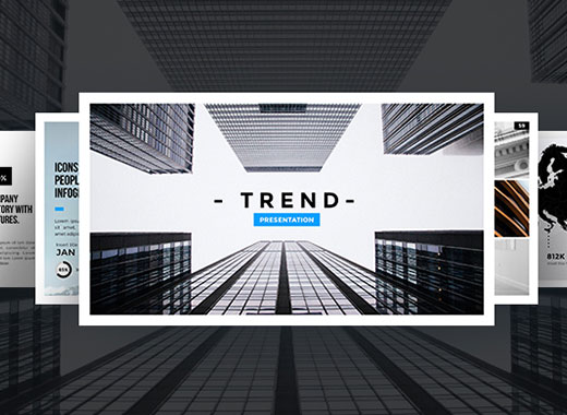 理想多用途的商业化现代演示高端PPT演示模板下载Trend PowerPoint