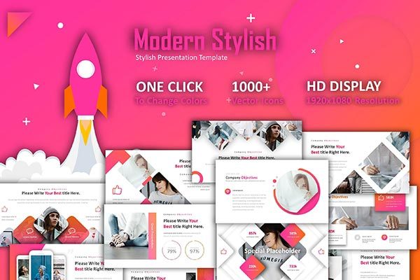 现代创意独特布局的高端PPT演示模板下载 Great Modern Creative Powerpoint