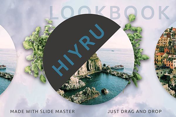 时尚多用途的高端PPT演示模板下载 HIYRU Powerpoint Template