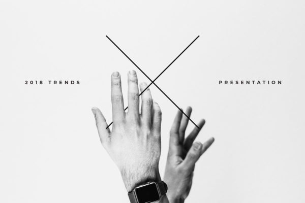 高品质行业趋势分析报告高端PPT幻灯片演示模板 The X – Powerpoint Template