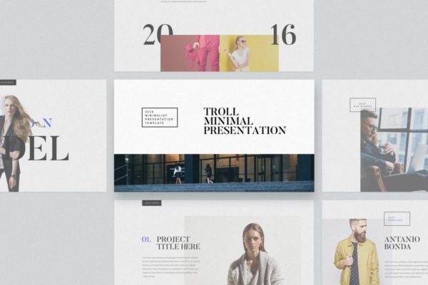 SWTO行业分析高端PPT幻灯片演示模板 Troll – Powerpoint Template