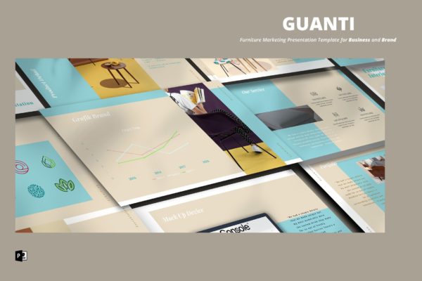 家具品牌营销策划方案高端PPT幻灯片演示模板 Furniture Marketing Powerpoint Template