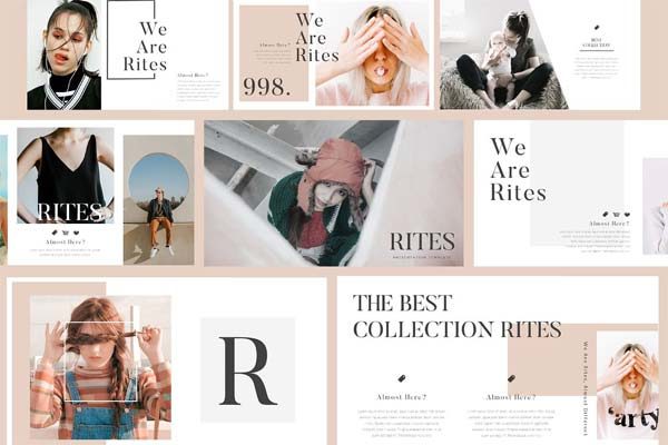 超现代和独特的Google演示文稿高端模板精选