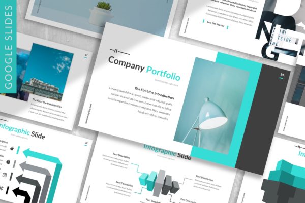 企业商务主题Google演示文稿高端模板精选[PPTX] Serdana – Business Google Slides Template