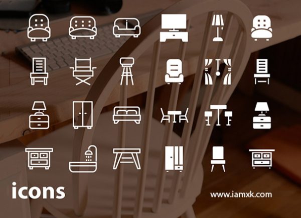 家居主题系列图标精选集合精选