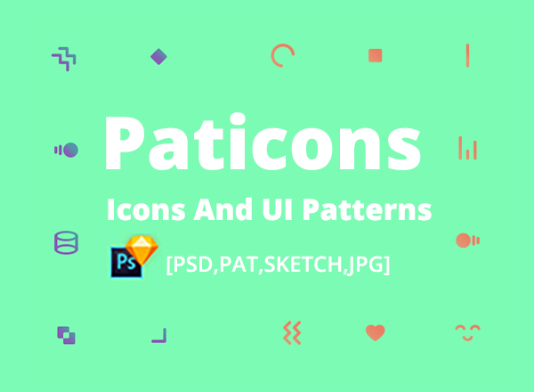 包含多种格式源文件并适用于UI / UX设计项目的图标集合精选