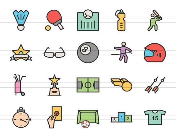 166种日常生活特色图标