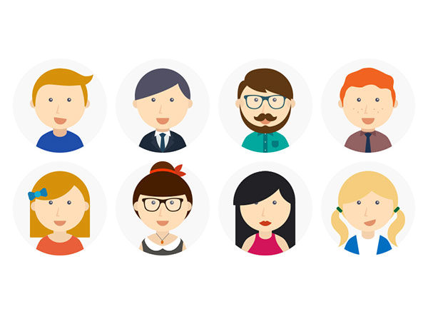 用户头像图标 User Pics