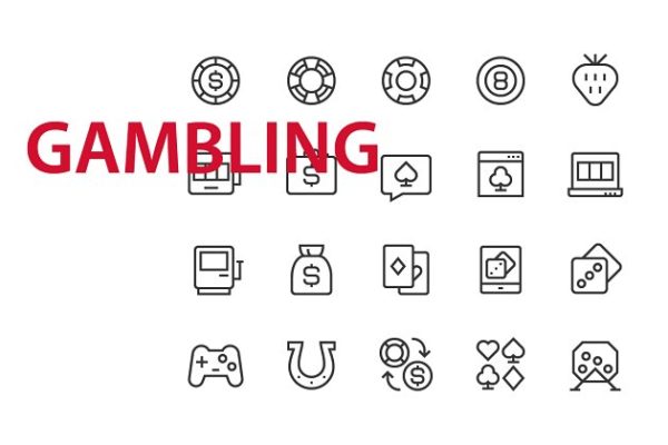 20枚游戏游戏机主题系列图标精选 20 Gambling UI icons