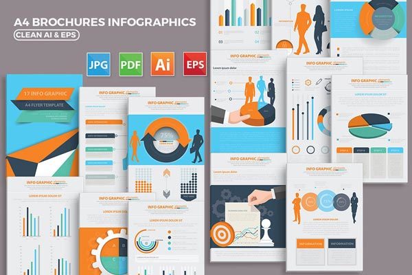 17页多用途大数据信息图表设计