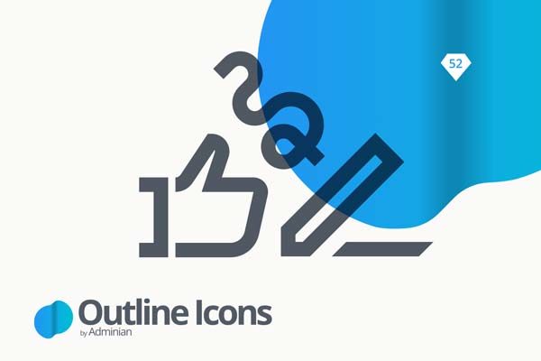 管理界面UI常用图标系列套装精选 [Sketch]