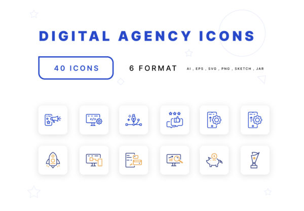 蚂蚁素材下午茶：常用的设计行业图标素材下载[Sketch,AI]