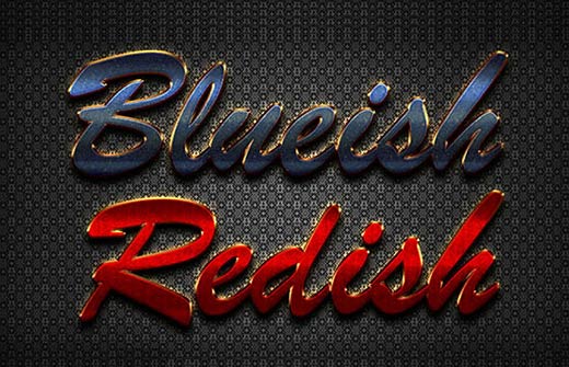 10款3D质感字体的Photoshop图层样式设计素材模板[psd]