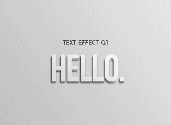 超精致3D立体效果PS图层样式设计素材模板