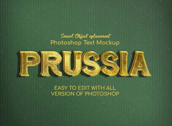 怀旧质感立体风格的PS图层样式设计素材模板