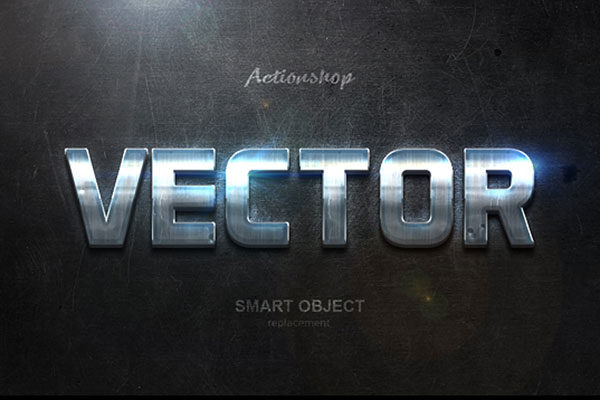 金属质感的3D文字特效合辑[psd]