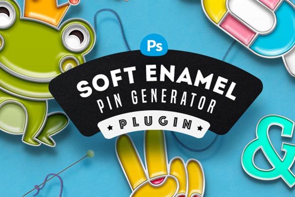 软搪瓷胸针图案生成器 Soft Enamel Pin Generator [exe,pkg]