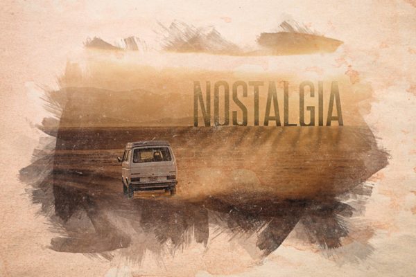 怀旧水彩涂抹人像合成效果PSD分层设计素材模板 Nostalgia – Old Watercolor Overlays