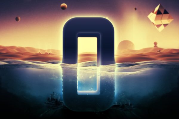 炫酷3D立体水面漂浮文字样式PSD分层设计素材模板 Underwater Text Logo Effect