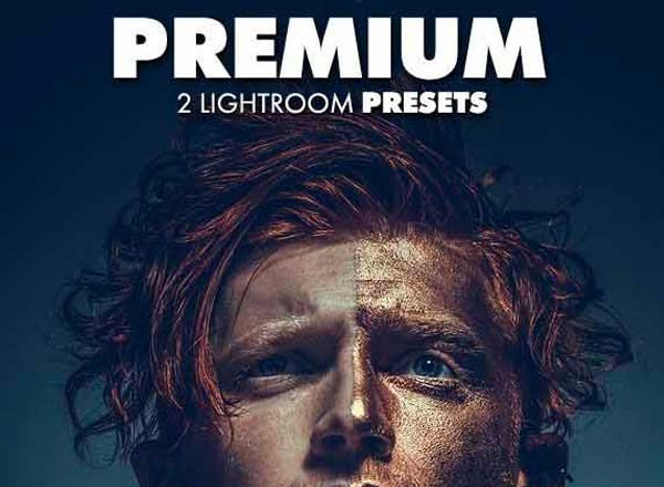 皮肤添加黄金特效的LR预设工具素材