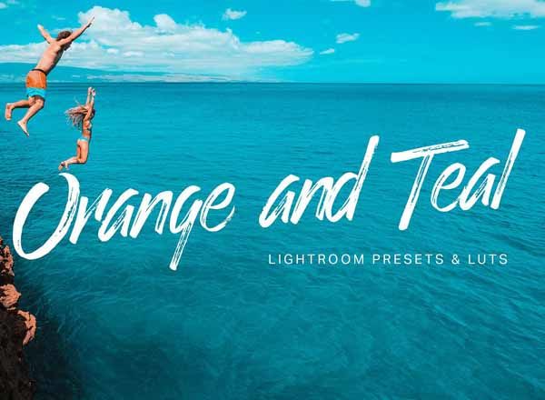 26款时尚橙青色调lightroom样式下载Orange and teal Lightroom presets [lr]