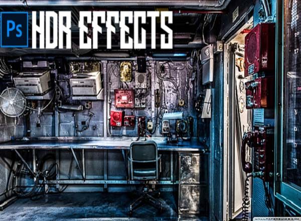 色彩浓烈的HDR效果PS动作工具模板 HDR Effects