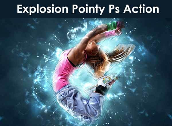 一款爆裂动感光效PS动作工具模板下载[abr,atn]