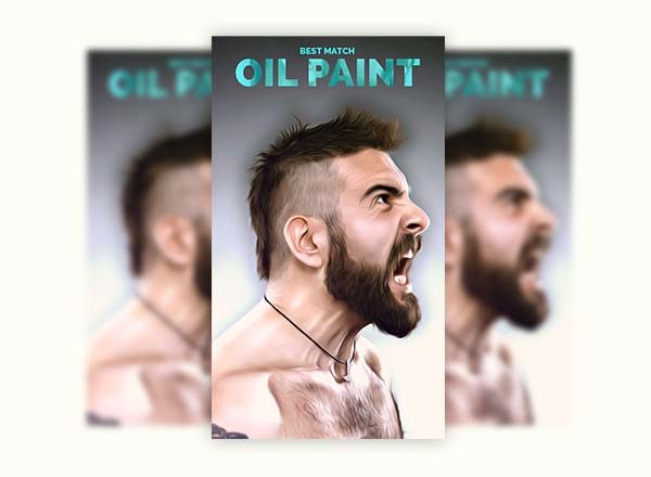 最完美的人物油画PS动作工具模板atn