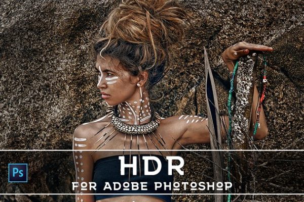 20款专业HDR照片特效PS动作工具模板 20 Pro HDR PS Actions