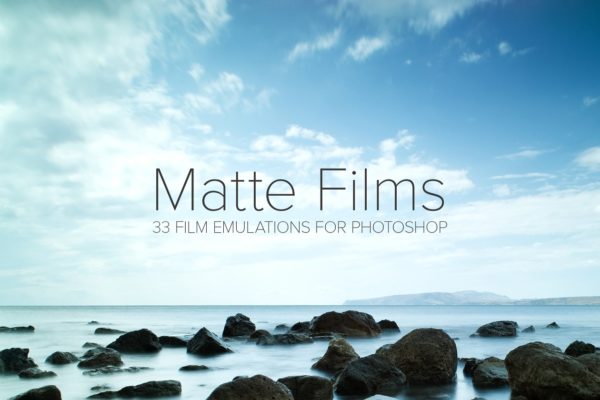 33款专业雾面胶片效果PS动作工具模板 33 Pro Matte Film Actions