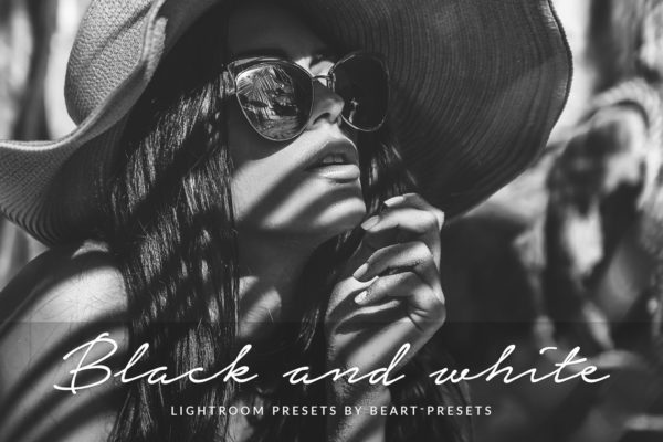 黑白照片风格 PS动作工具模板 Black & White actions for Photoshop