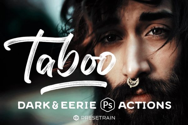 大片级人像摄影美颜PS动作工具模板 Taboo Fantasy Actions for Photoshop