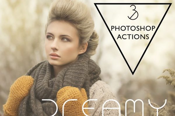 梦幻照片后期效果PS动作工具模板 Dreamy Photoshop Actions