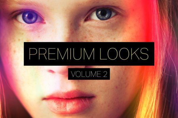 专业人像光影滤镜照片美化PS动作工具模板 Premium Looks PS Actions (Vol. 2)