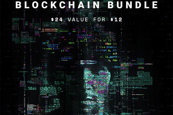 未来科技感区块链效果的PS动作工具模板下载 Blockchain Series Bundle [atn]