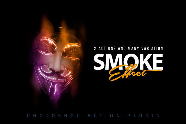 神秘的烟雾效应PS动作工具模板下载 Smoke Effect Photoshop Action [atn]