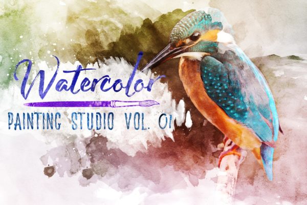 水彩画工作室第1卷 Watercolor Painting Studio Vol. 01