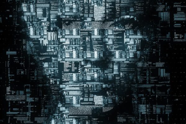 数字货币区块链抽象纹理PS动作工具模板 Blockchain 1 Photoshop Action