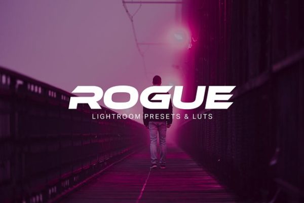 朋克&科幻风格照片滤镜LR预设工具素材 Rogue – Lightroom Presets and LUTs
