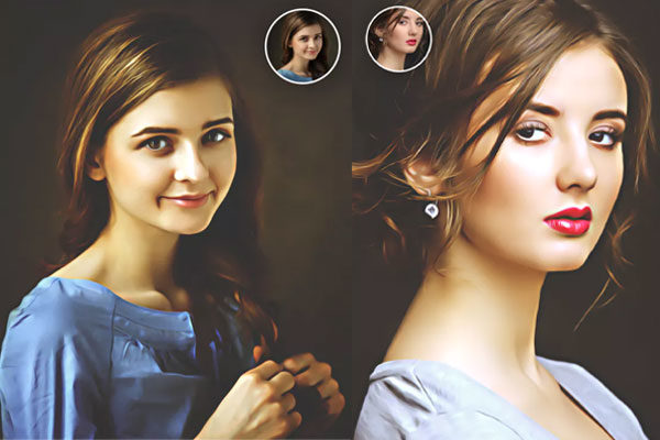 WPAP艺术抽象柔软油漆效果PS动作工具模板下载 Soft Oil Paint Action