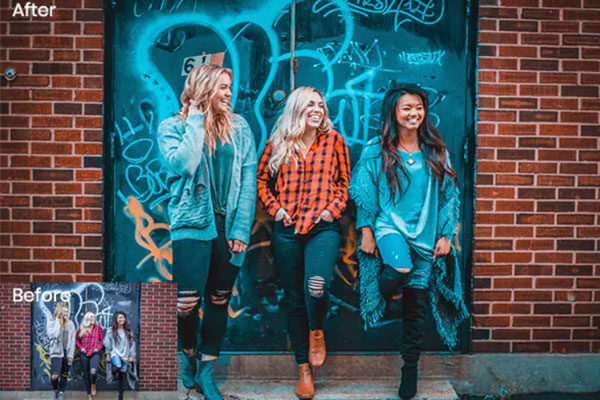 柔和色调电影摄影效果 Lightroom预设工具素材【Orange＆Teal】 26 Orange & Teal Lightroom Presets